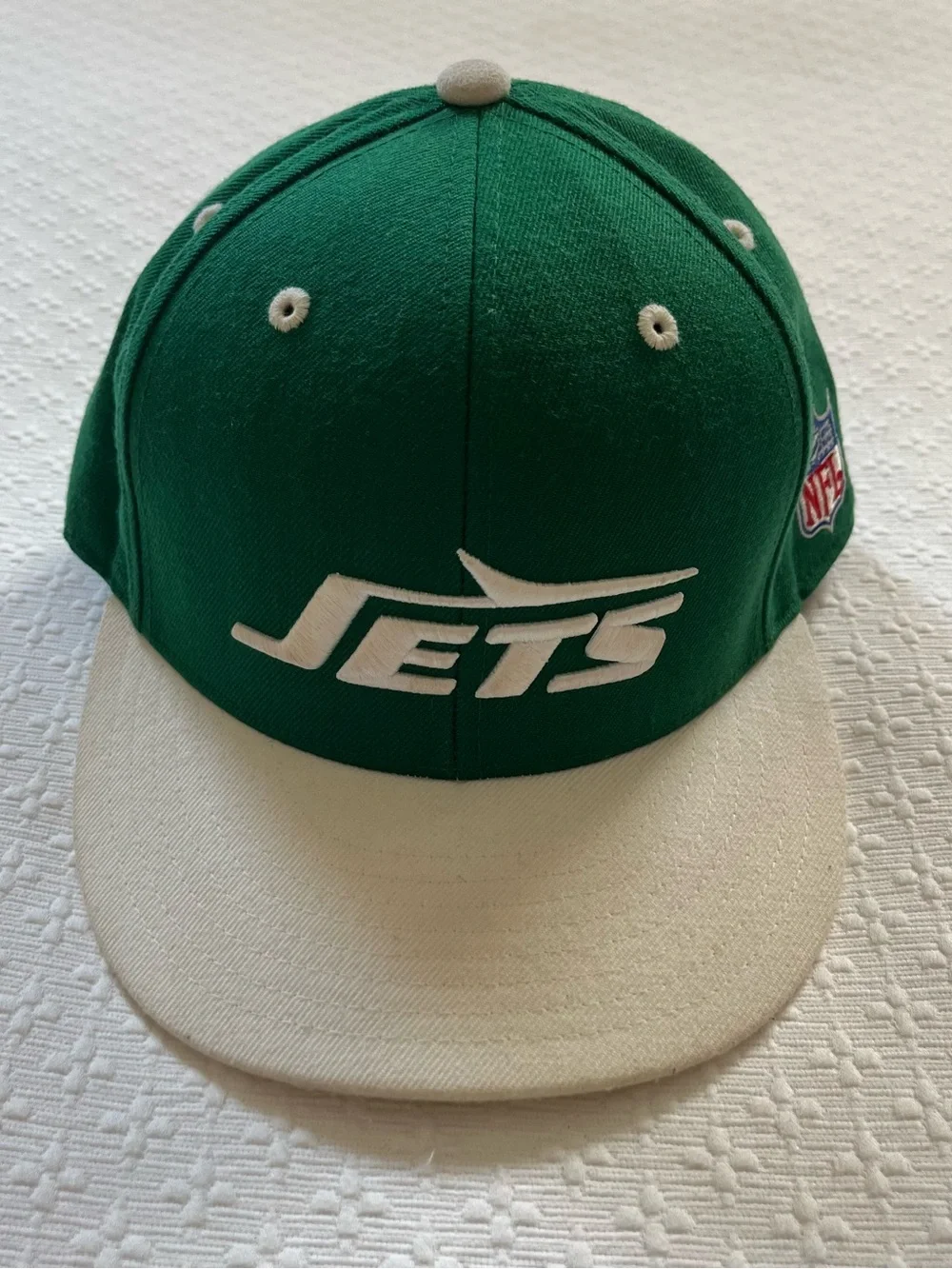 Hat interior with labels